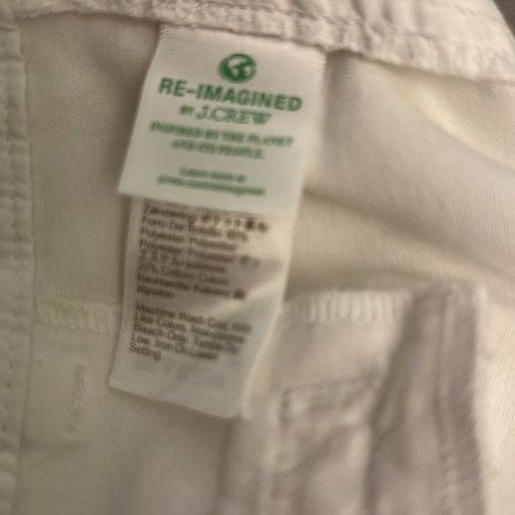 NWT J. Crew White Bermuda Shorts Classic Summer Style - Picture 9 of 10